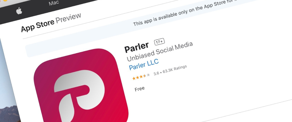 Parler App returns - Is now available on app store for users