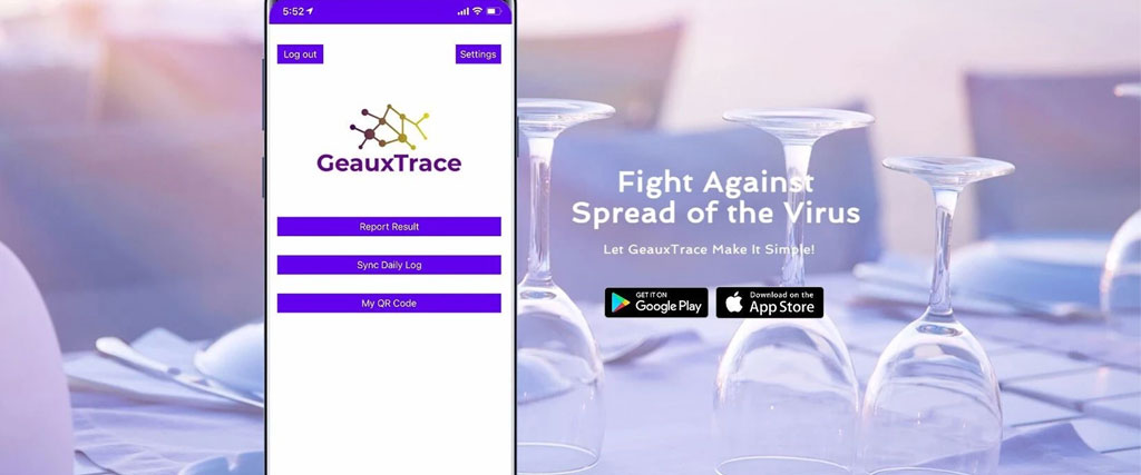GeauxTrace: LSU Professor Develops Users' COVID-19 Contact Map